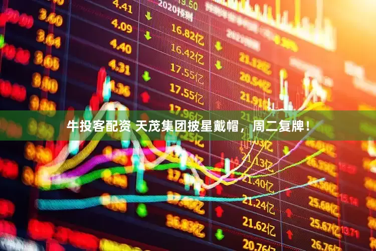 牛投客配资 天茂集团披星戴帽,周二复牌!